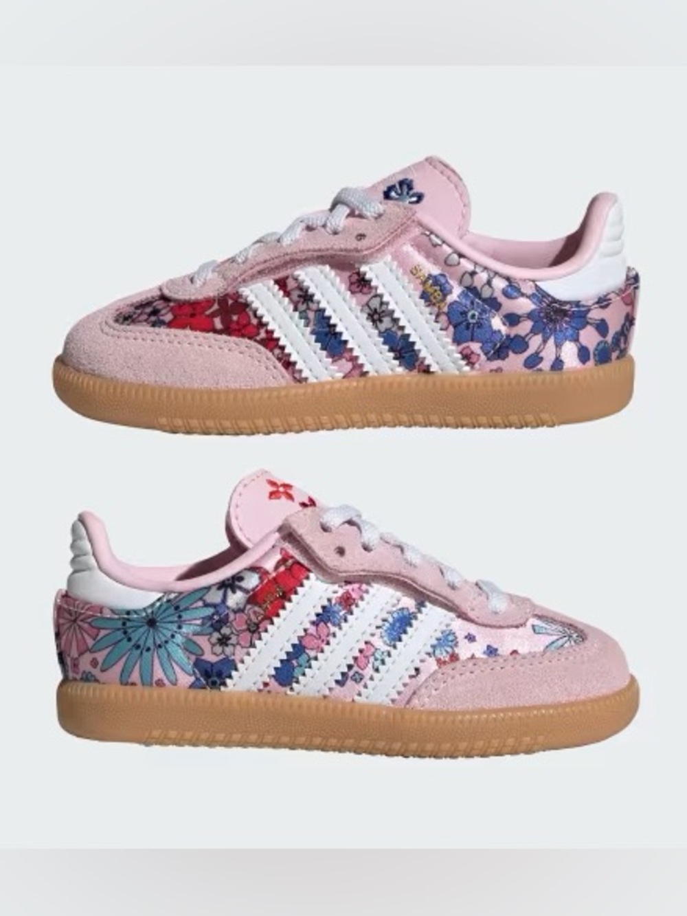 NWT adidas Liberty London Samba OG Pink Floral 10K